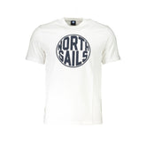 North Sails White Cotton T-Shirt -   -  North Sails.
